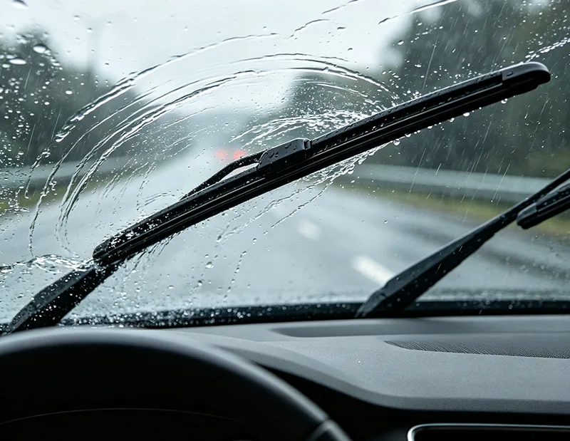 Material requirements for windshield wipers.
